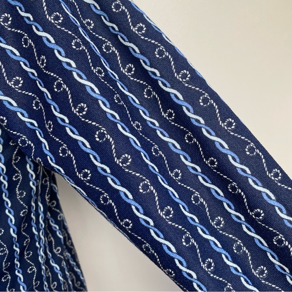 Vintage 70s Chainlink Dagger Collar Button Up Shirt - Picture 3 of 15